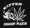 Kiffen gegen Nazis (Patch)
