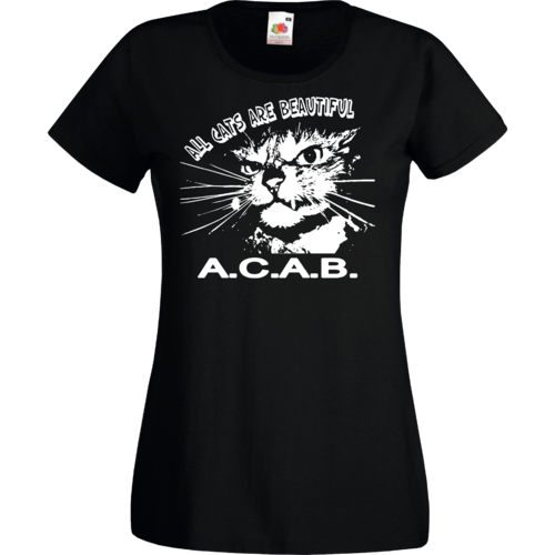 ALL CATS ARE BEAUTIFUL (Girlie)  S-XXL 12€ Laketown Records