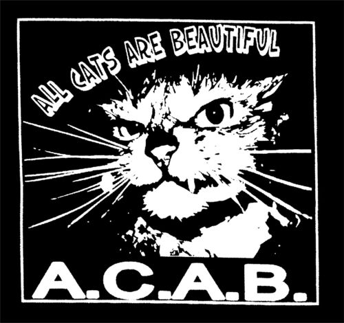 ALL CATS ARE BEAUTIFUL A.C.A.B. #1 (Patch gedruckt)