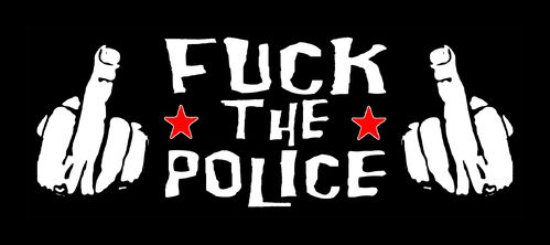 FUCK THE POLICE (Patch gedruckt)