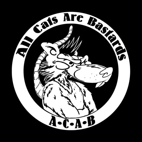 ALL CATS ARE BASTARDS #1 (Patch printed)