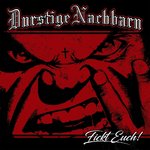 DURSTIGE NACHBARN - FICKT EUCH (LP) ltd. red/black marmor
