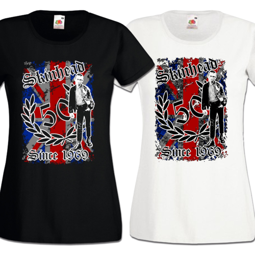 SKINHEAD 50 JAHRE (Girlie) S-XL 13€ Laketown Records