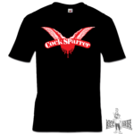 COCK SPARRER - Logo (T-Shirt) black S-XXL Laketown Records