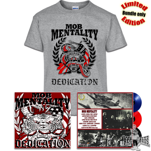 MOB MENTALITY - DEDICATION LP + T-Shirt Bundle limited 25€