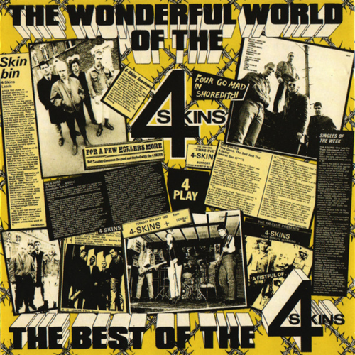 4 SKINS – THE WONDERFUL WORLD OF THE 4 SKINS (LP) Best Of