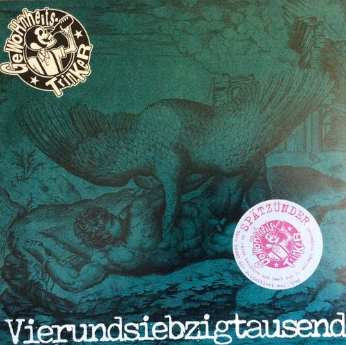 GEWOHNHEITSTRINKER - VIERUNDSIEBZIGTAUSEND (LP) ltd. pink black splatter