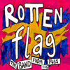 ROTTEN FLAG - THE BAND FROM THE PUBS (LP) lim. 250 black kleiner Knick im Cover