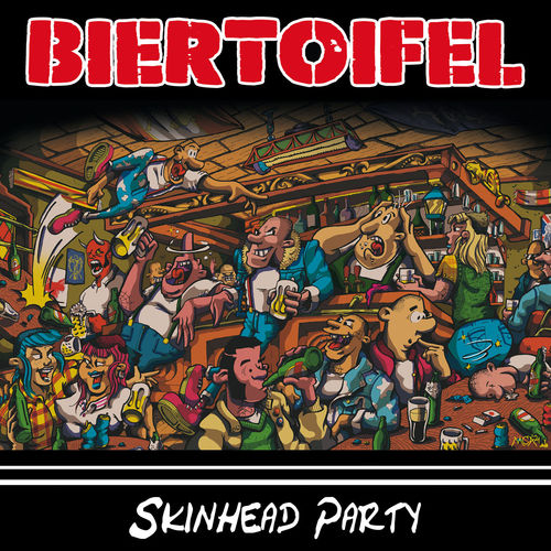 BIERTOIFEL - SKINHEAD PARTY (LP) + A2 Poster & DLC limited diff. colors