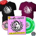 EINHORN KRIEGER - 10 JAHRE WAHNSINN! PUNKROCK! REBELLION! (LP+CD+T-Shirt) Limited green white swirl