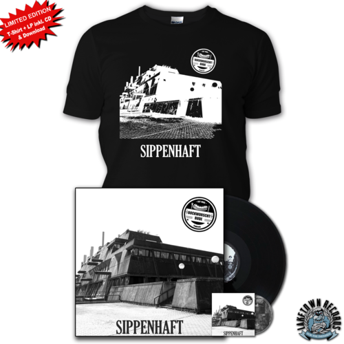 DIE BOCKWURSCHTBUDE - SIPPENHAFT (BUNDLE LP+CD+T-Shirt)