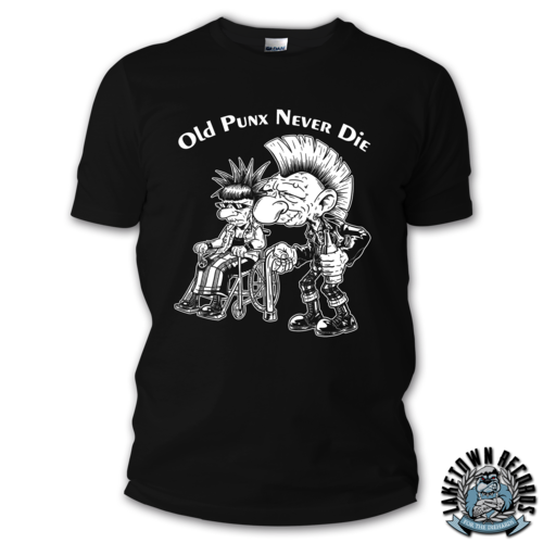 OLD PUNKS NEVER DIE(T-Shirt) S-3XL