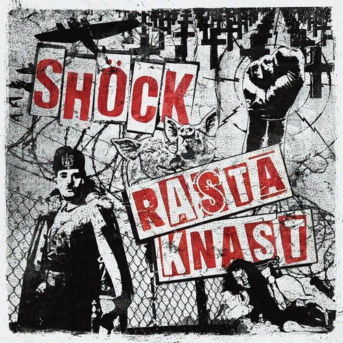 RASTA KNAST / SHÖCK - SPLIT (7"EP) black Vinyl
